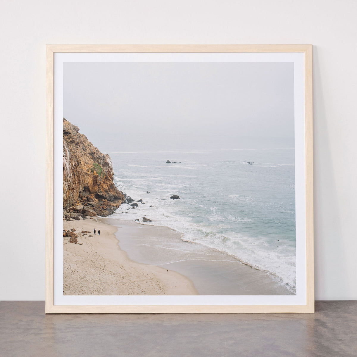 Coast in Malibu Print - Point Dume Pirate's Cove Beach - Coastal Boho Framed Art Print Gallery Image 77