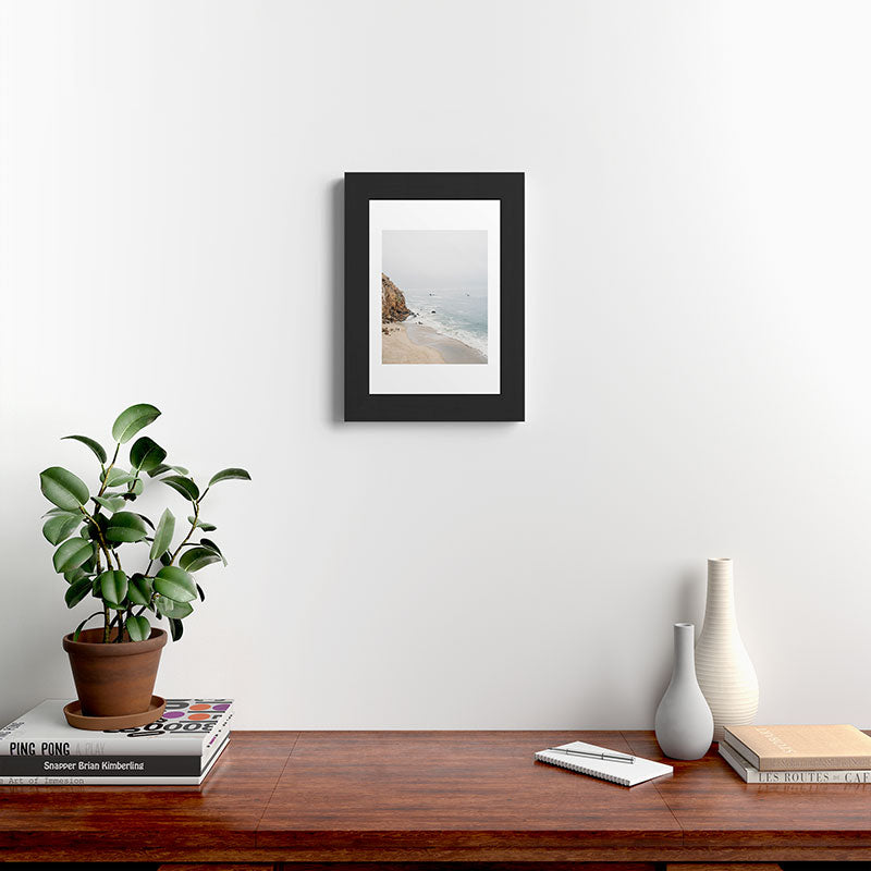 Coast in Malibu Print - Point Dume Pirate's Cove Beach - Coastal Boho Framed Art Print Gallery Image 42