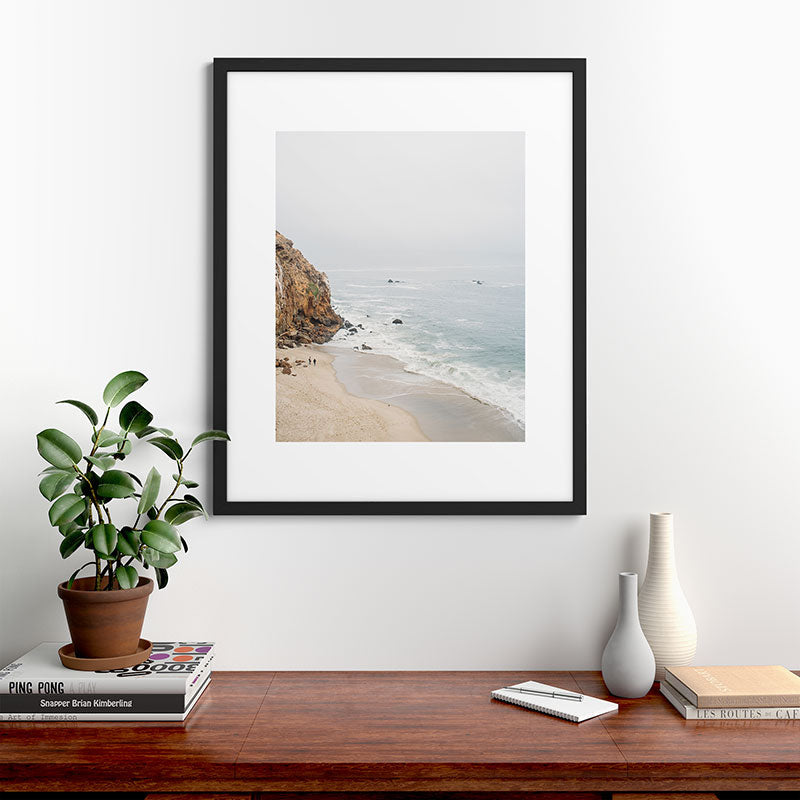 Coast in Malibu Print - Point Dume Pirate's Cove Beach - Coastal Boho Framed Art Print Gallery Image 48
