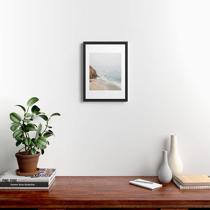 Coast in Malibu Print - Point Dume Pirate's Cove Beach - Coastal Boho Framed Art Print Gallery Image 4