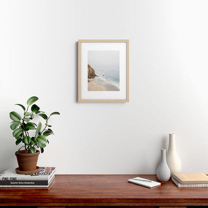 Coast in Malibu Print - Point Dume Pirate's Cove Beach - Coastal Boho Framed Art Print Gallery Image 25