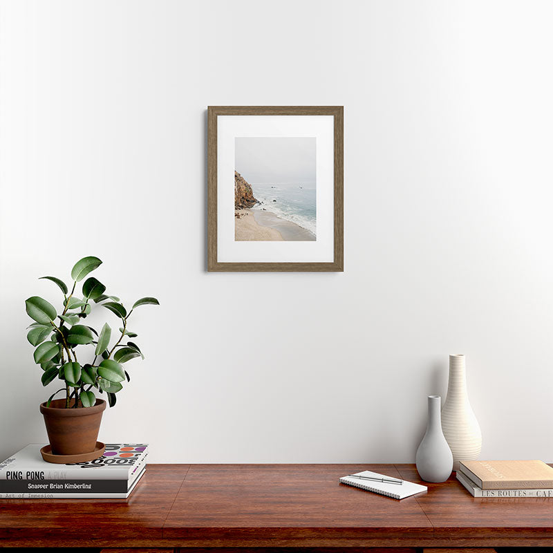 Coast in Malibu Print - Point Dume Pirate's Cove Beach - Coastal Boho Framed Art Print Gallery Image 53