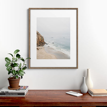 Coast in Malibu Print - Point Dume Pirate's Cove Beach - Coastal Boho Framed Art Print Gallery Image 19