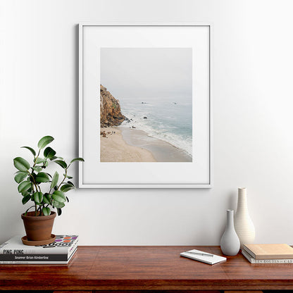 Coast in Malibu Print - Point Dume Pirate's Cove Beach - Coastal Boho Framed Art Print Gallery Image 39