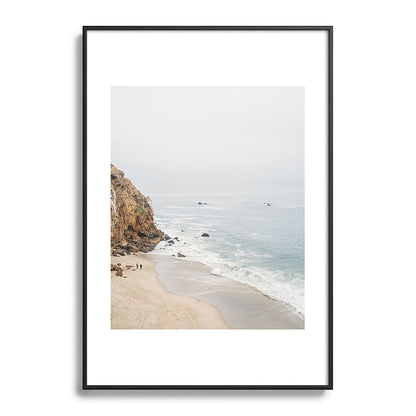 Coast in Malibu Print - Point Dume Pirate's Cove Beach - Coastal Boho Framed Art Print Gallery Image 113