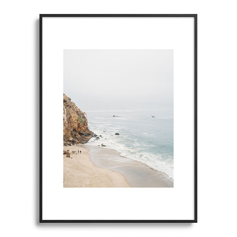 Coast in Malibu Print - Point Dume Pirate's Cove Beach - Coastal Boho Framed Art Print Gallery Image 115
