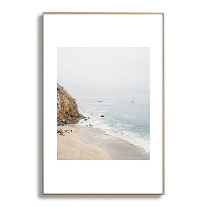 Coast in Malibu Print - Point Dume Pirate's Cove Beach - Coastal Boho Framed Art Print Gallery Image 128