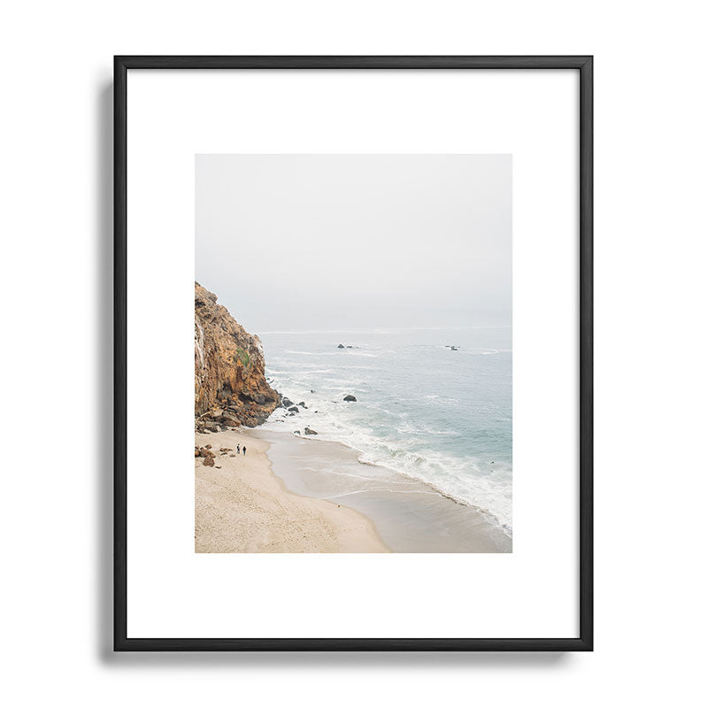 Coast in Malibu Print - Point Dume Pirate's Cove Beach - Coastal Boho Framed Art Print Gallery Image 111
