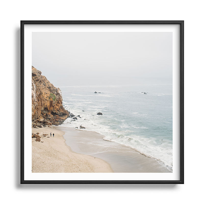 Coast in Malibu Print - Point Dume Pirate's Cove Beach - Coastal Boho Framed Art Print Gallery Image 122