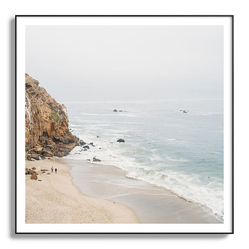 Coast in Malibu Print - Point Dume Pirate's Cove Beach - Coastal Boho Framed Art Print Gallery Image 130