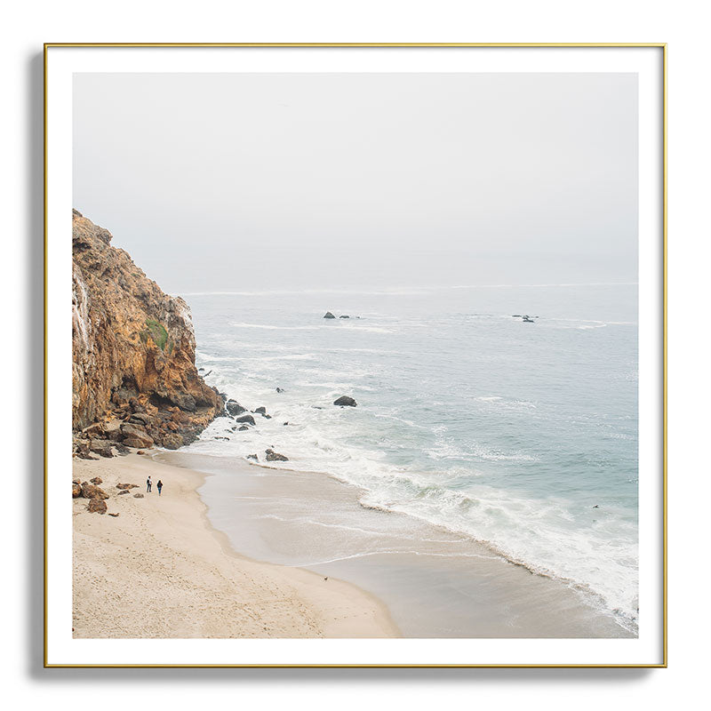 Coast in Malibu Print - Point Dume Pirate's Cove Beach - Coastal Boho Framed Art Print Gallery Image 139