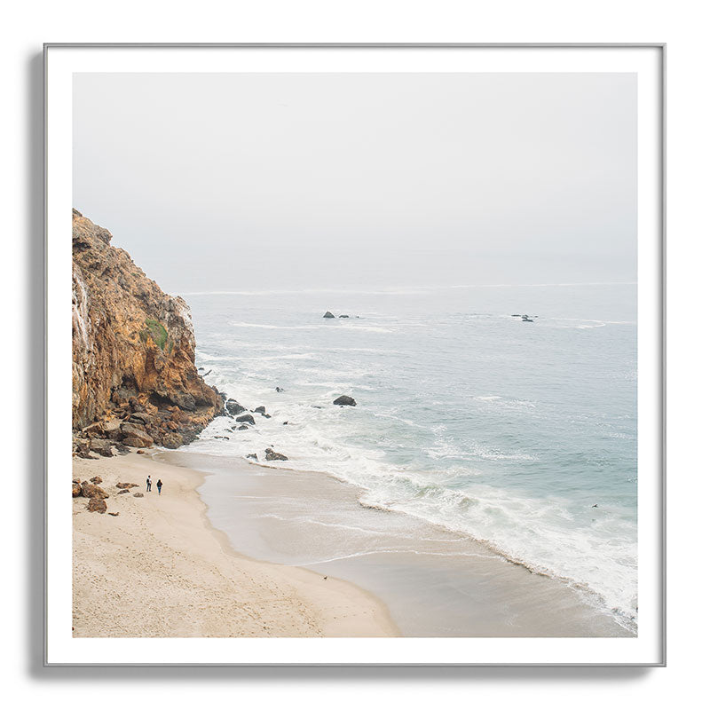 Coast in Malibu Print - Point Dume Pirate's Cove Beach - Coastal Boho Framed Art Print Gallery Image 142