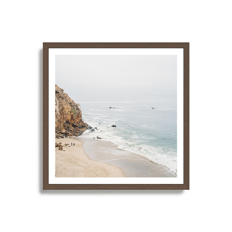 Coast in Malibu Print - Point Dume Pirate's Cove Beach - Coastal Boho Framed Art Print Gallery Image 17