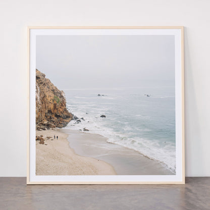 Coast in Malibu Print - Point Dume Pirate's Cove Beach - Coastal Boho Framed Art Print Gallery Image 33
