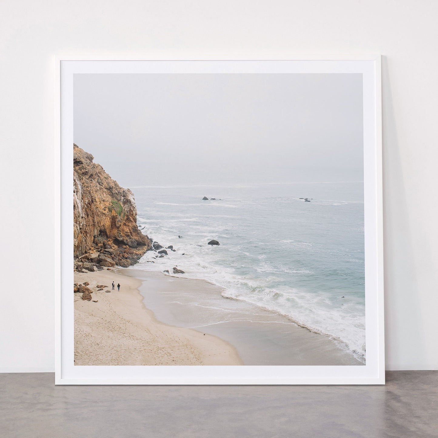 Coast in Malibu Print - Point Dume Pirate's Cove Beach - Coastal Boho Framed Art Print Gallery Image 43