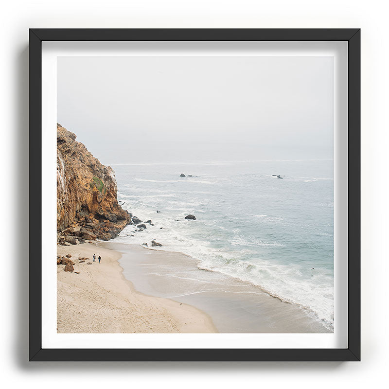 Coast in Malibu Print - Point Dume Pirate's Cove Beach - Coastal Boho Framed Art Print Gallery Image 93