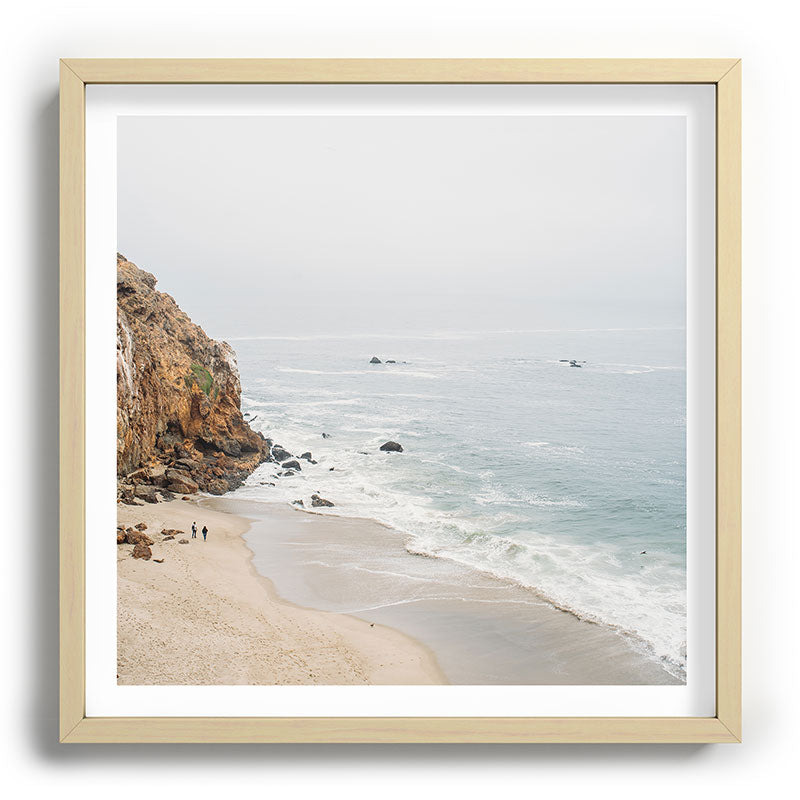 Coast in Malibu Print - Point Dume Pirate's Cove Beach - Coastal Boho Framed Art Print Gallery Image 109
