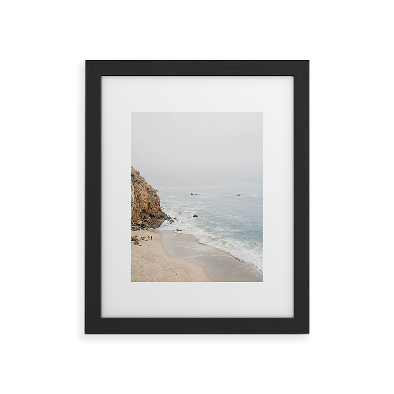 Coast in Malibu Print - Point Dume Pirate's Cove Beach - Coastal Boho Framed Art Print Gallery Image 40