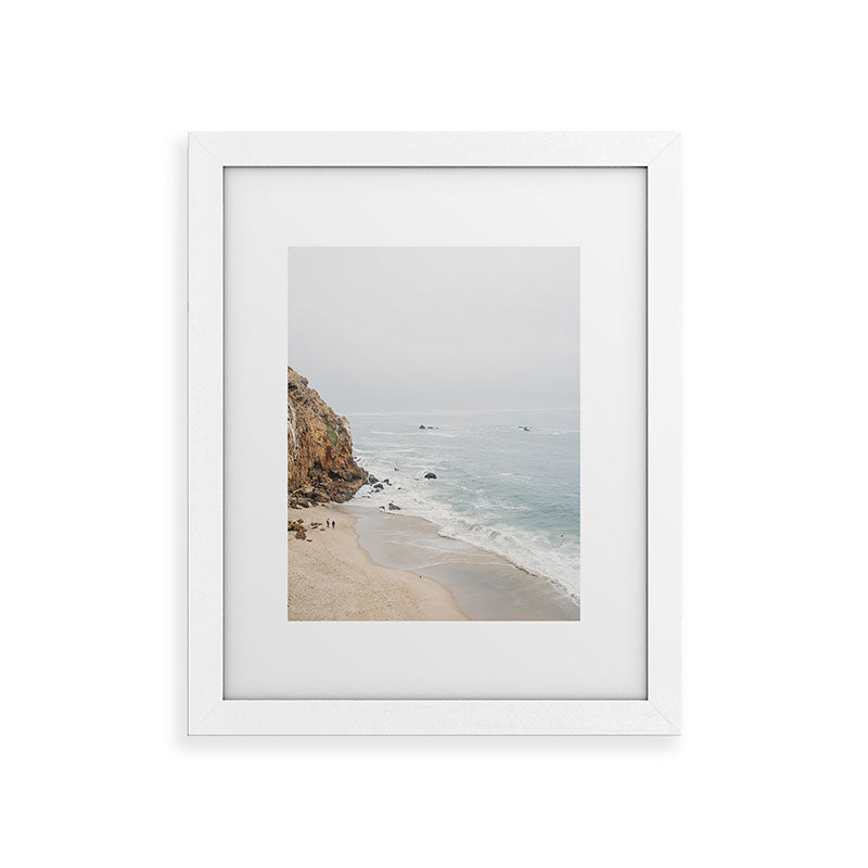 Coast in Malibu Print - Point Dume Pirate's Cove Beach - Coastal Boho Framed Art Print Gallery Image 74