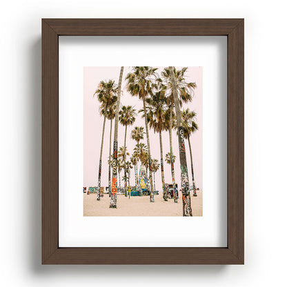 Palm Trees on Venice Beach - Los Angeles California Travel Photography Framed Art Print Gallery Image 86