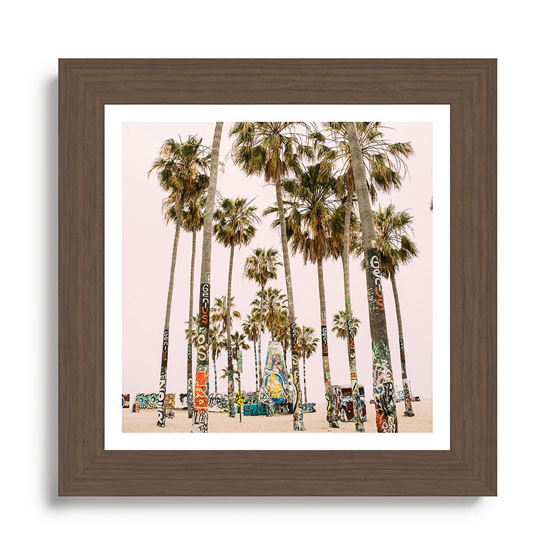 Palm Trees on Venice Beach - Los Angeles California Travel Photography Framed Art Print Gallery Image 57