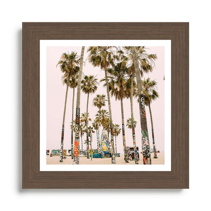Palm Trees on Venice Beach - Los Angeles California Travel Photography Framed Art Print Gallery Image 57