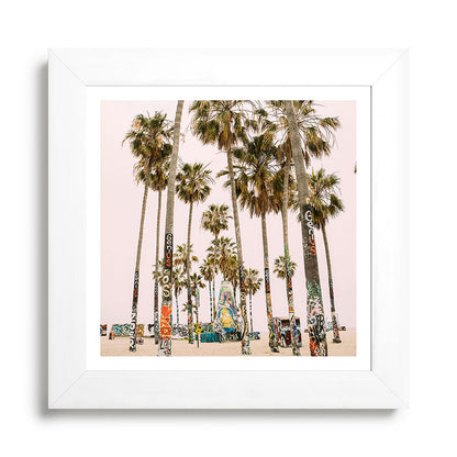 Palm Trees on Venice Beach - Los Angeles California Travel Photography Framed Art Print Gallery Image 79