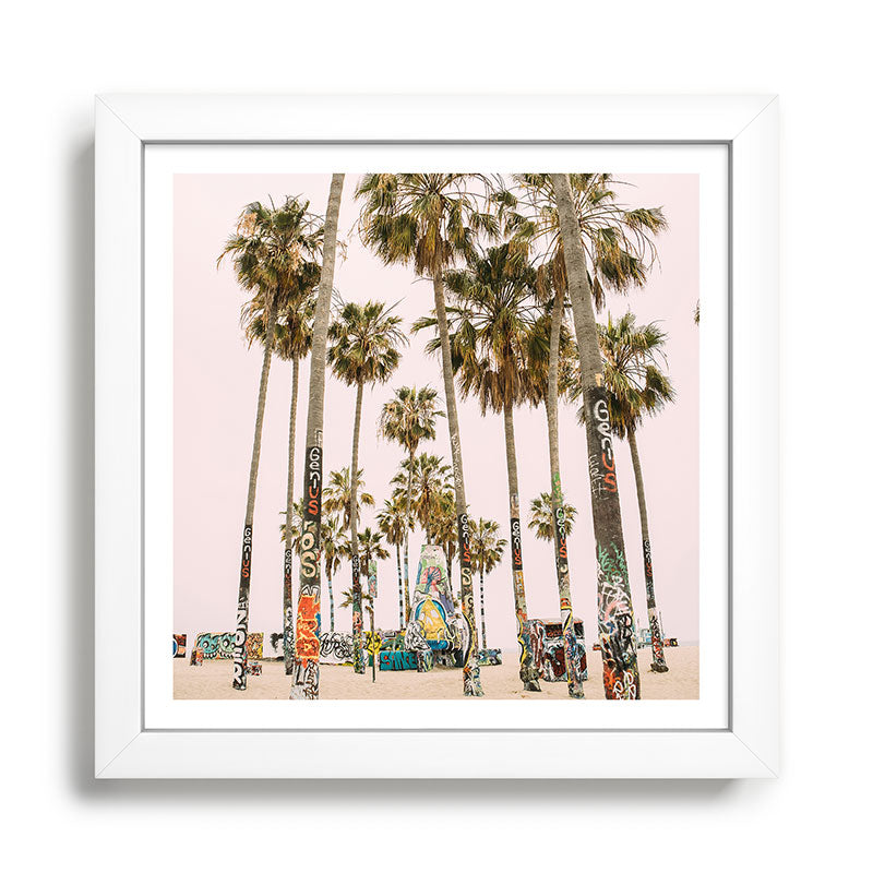Palm Trees on Venice Beach - Los Angeles California Travel Photography Framed Art Print Gallery Image 35