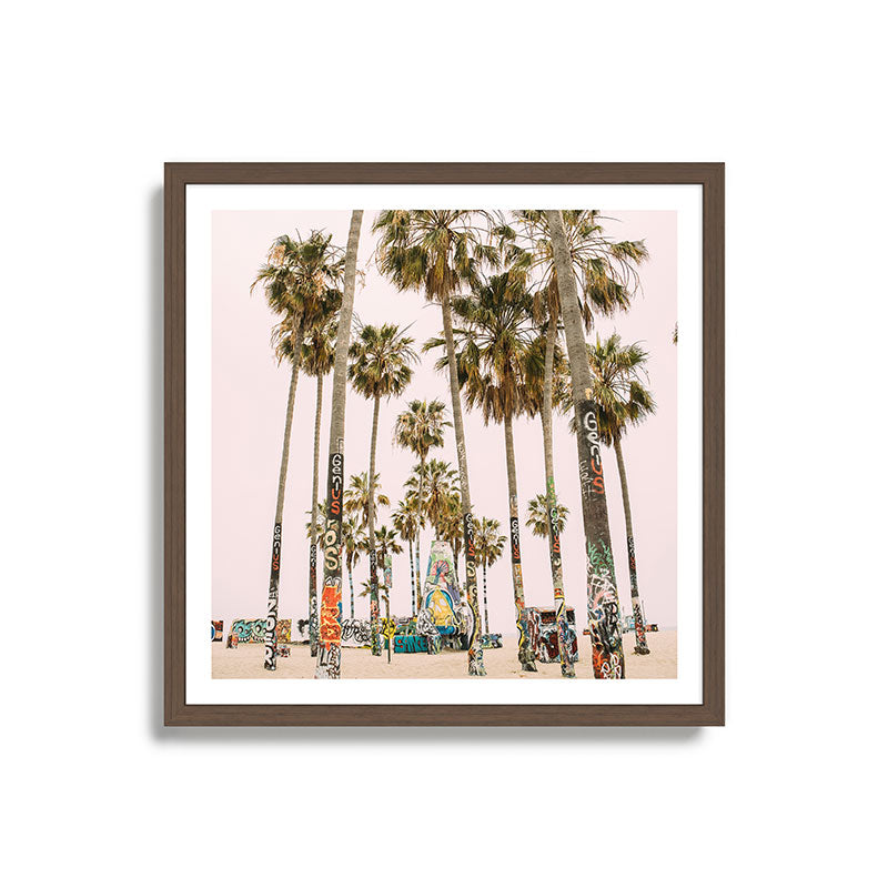 Palm Trees on Venice Beach - Los Angeles California Travel Photography Framed Art Print Gallery Image 17