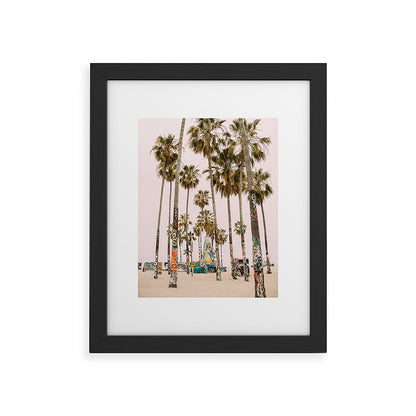 Palm Trees on Venice Beach - Los Angeles California Travel Photography Framed Art Print Gallery Image 40
