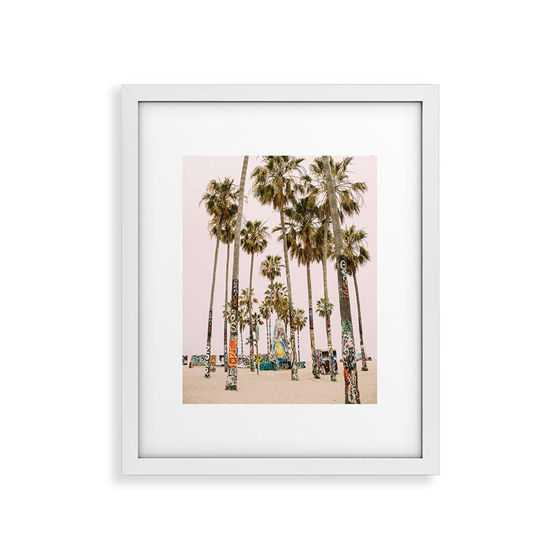 Palm Trees on Venice Beach - Los Angeles California Travel Photography Framed Art Print Gallery Image 31
