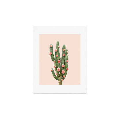 CACTUS AND ROSES Art Print Gallery Image 4