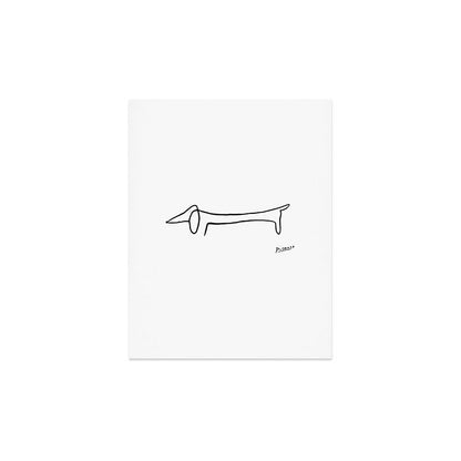 Picasso's sausage dog Art Print Gallery Image 2