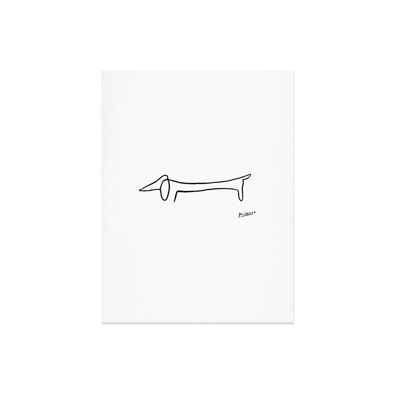 Picasso's sausage dog Art Print Gallery Image 6