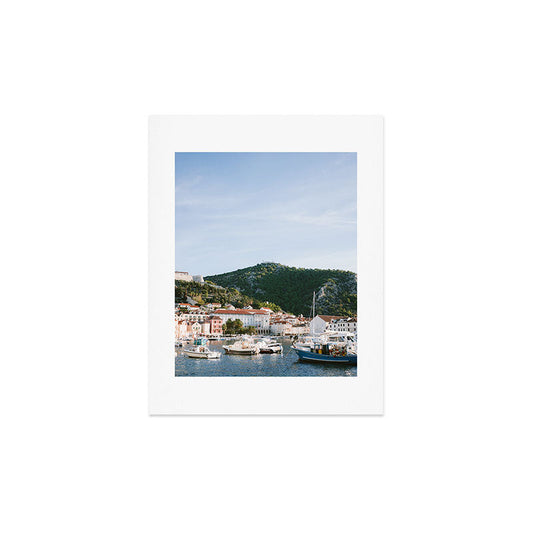 Glorious Hvar at sunrise | Croatia travel photography | Colorful summer vibes Art Print Gallery Image 2