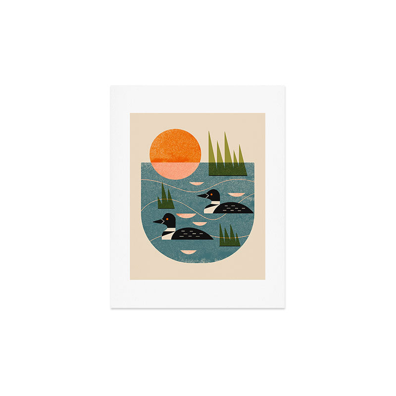 Loon Lake Art Print Gallery Image 3