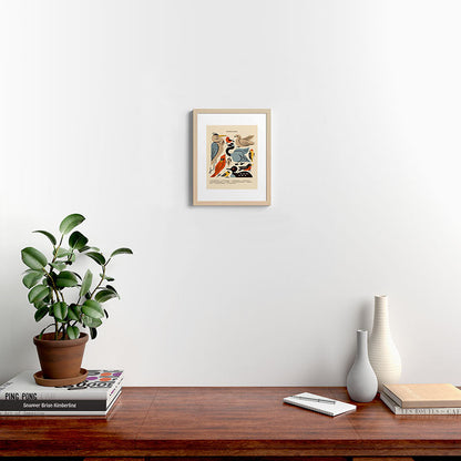 Midwest Birds Guide Framed Art Print Gallery Image 22