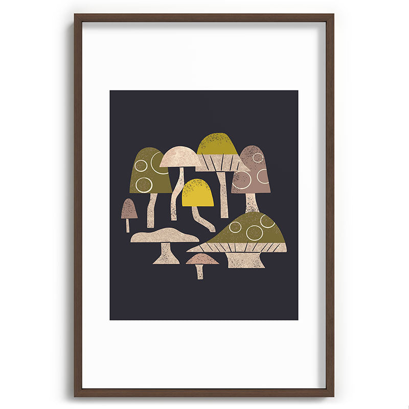 Toadstools Framed Art Print Gallery Image 94