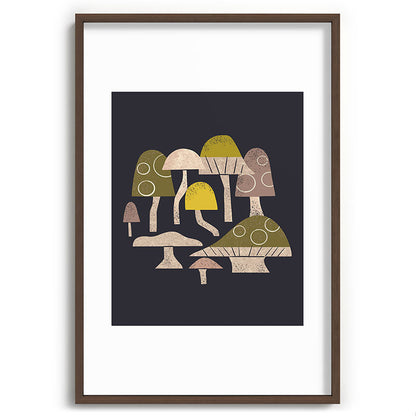 Toadstools Framed Art Print Gallery Image 94