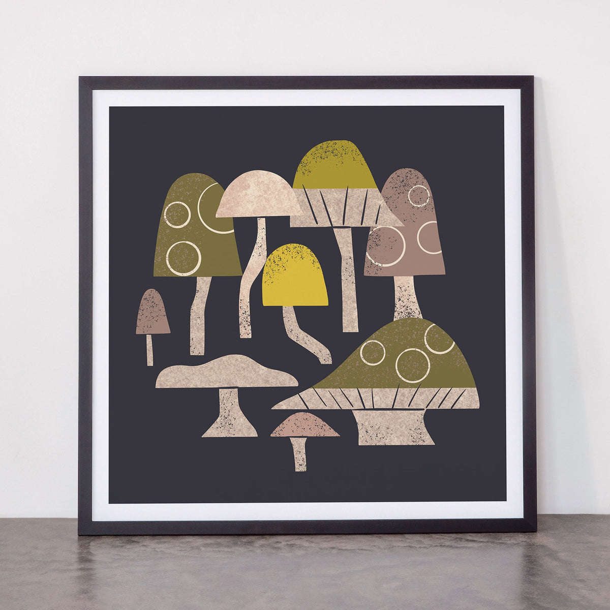 Toadstools Framed Art Print Gallery Image 55