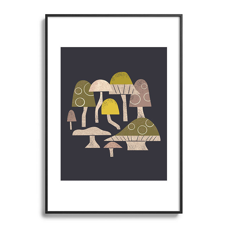 Toadstools Framed Art Print Gallery Image 113