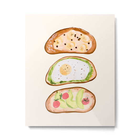 Toasts Metal Print Gallery Image 1