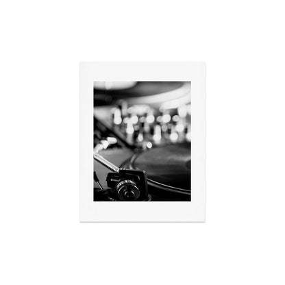dj turntable record music aesthetic close up elegant mood art photography Art Print Gallery Image 4