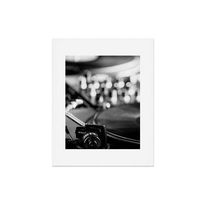 dj turntable record music aesthetic close up elegant mood art photography Art Print Gallery Image 7