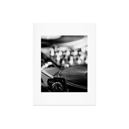 dj turntable record music aesthetic close up elegant mood art photography Art Print Gallery Image 8
