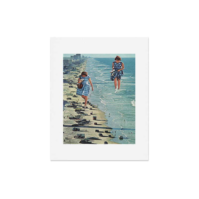Walk on the Beach Art Print Gallery Image 5
