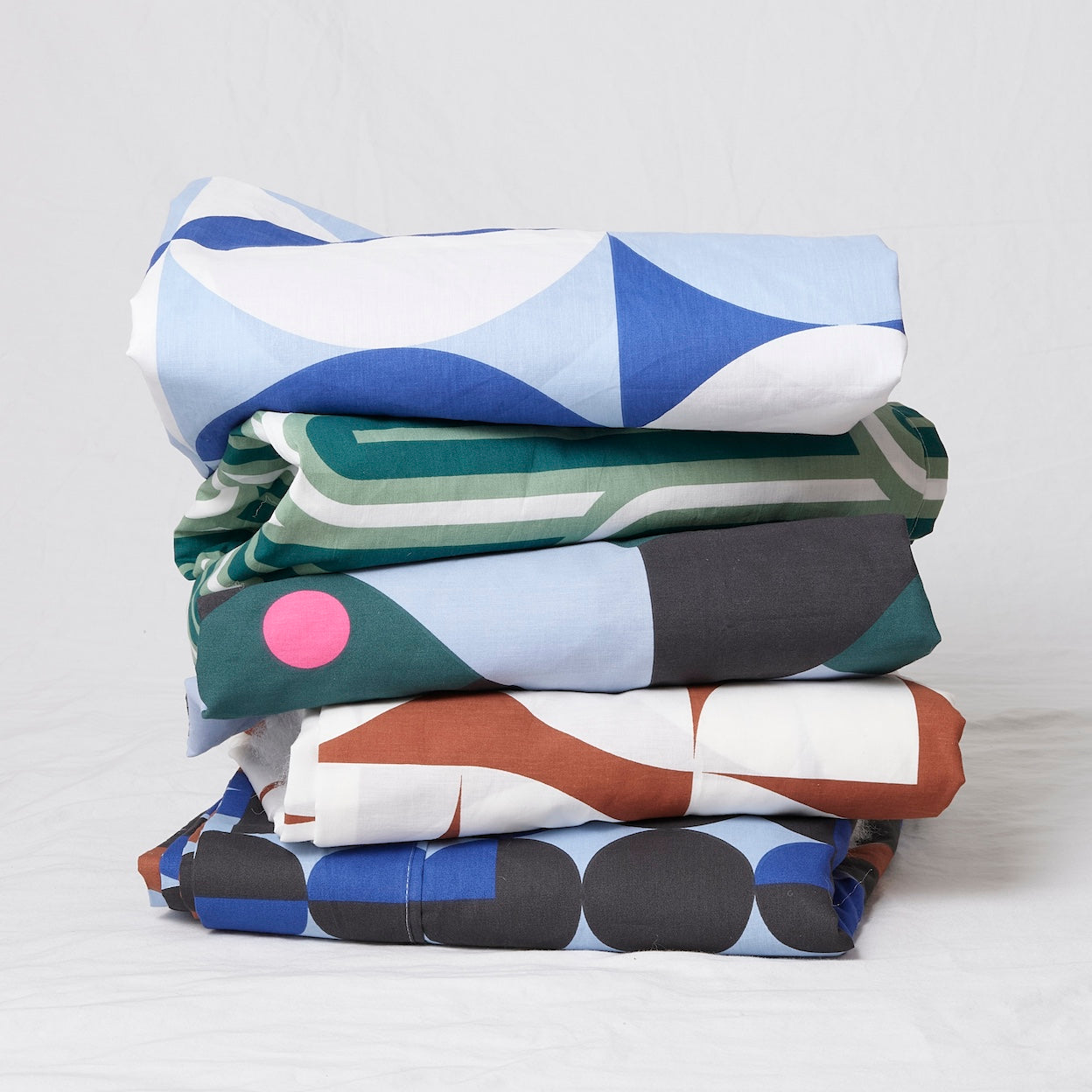 Bauhaus Brussels Brushed Cotton Sheet Set