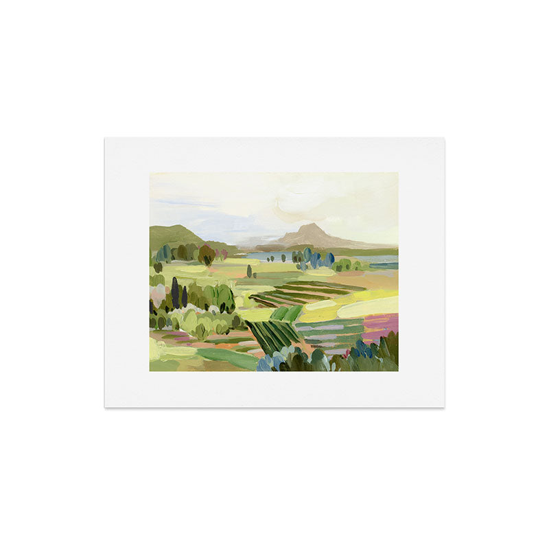 Sunny Italian Fields Art Print Gallery Image 5