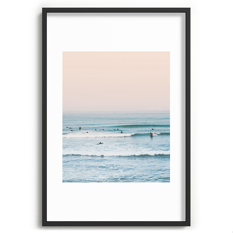 Surfers Framed Art Print Gallery Image 62