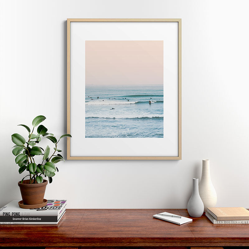 Surfers Framed Art Print Gallery Image 21